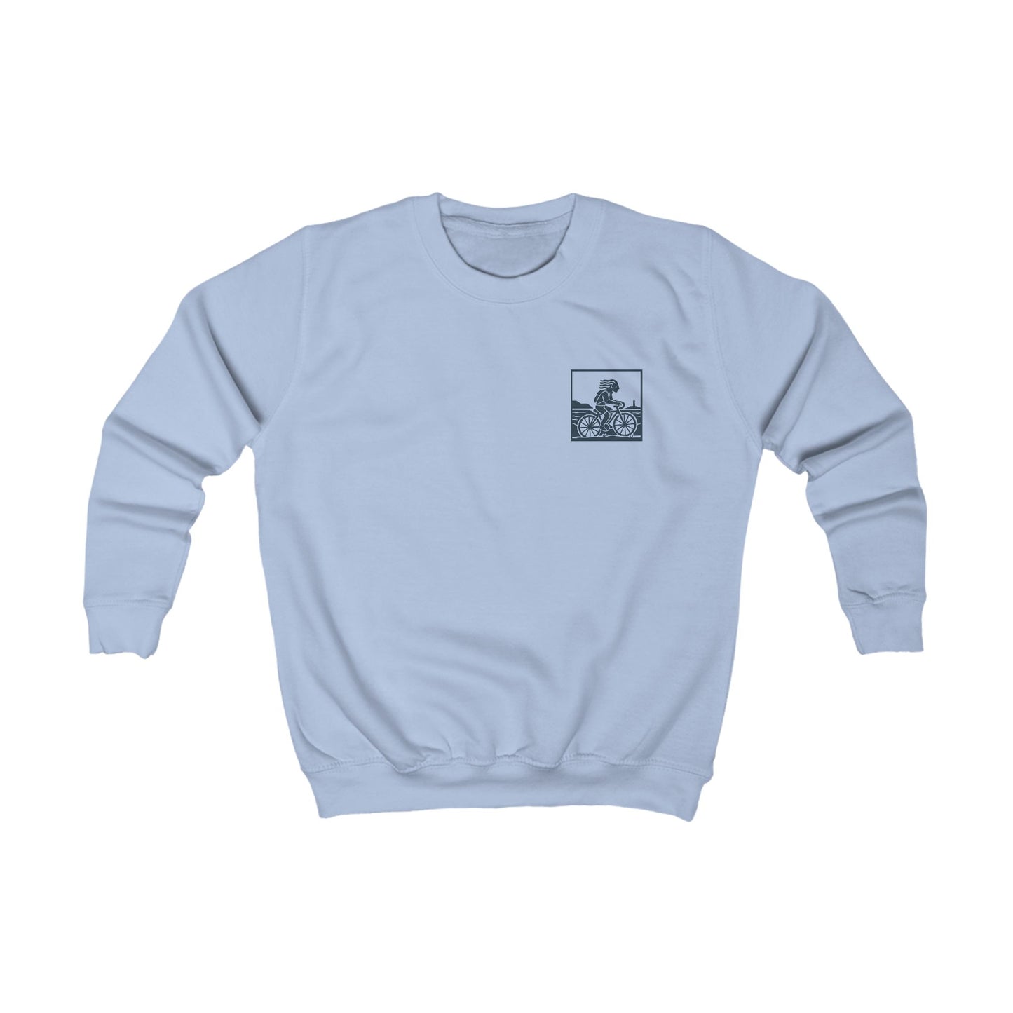 Kids 'Barod Am Y Daith' West Wales Cycling Jumper (Double Sided)
