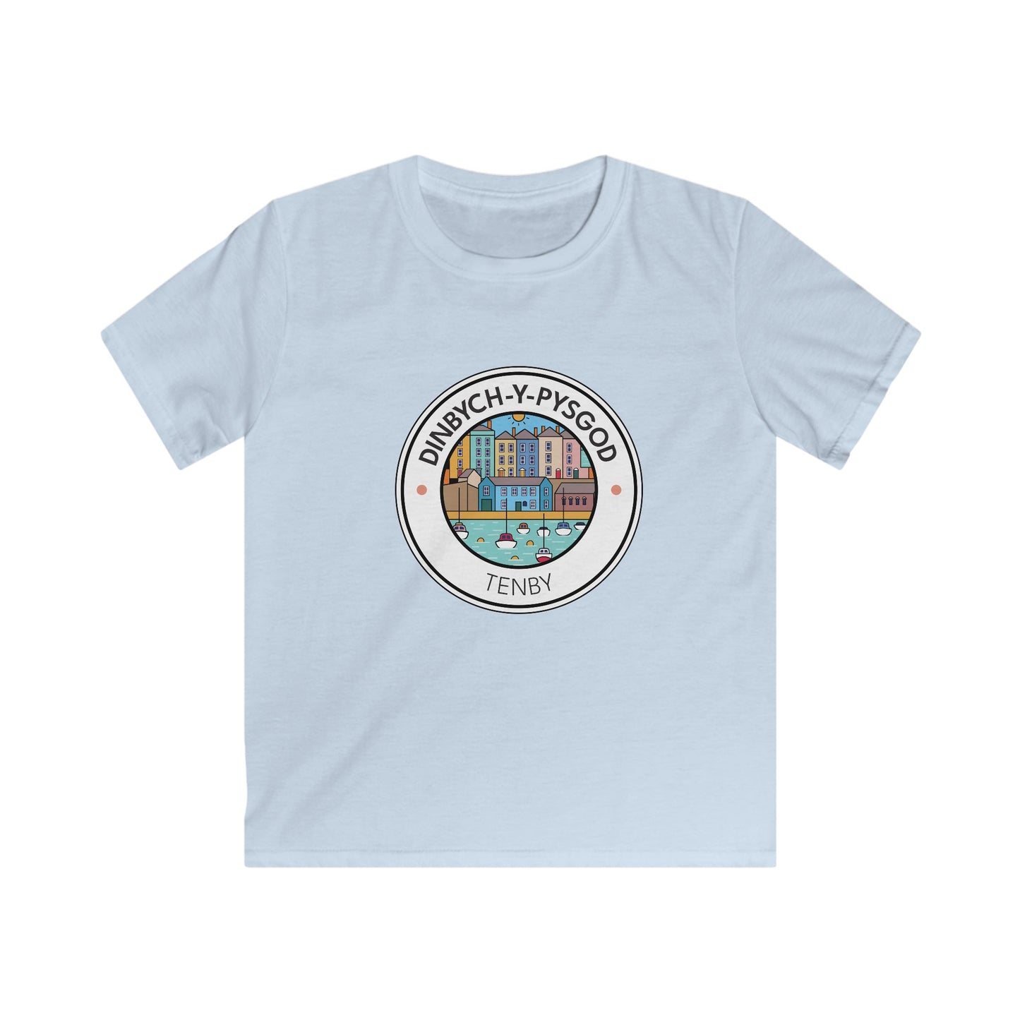 Kids Tenby Coastal T-Shirt (Dinbych-Y-Pysgod)