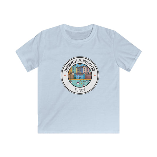 Kids Tenby Coastal T-Shirt (Dinbych-Y-Pysgod)
