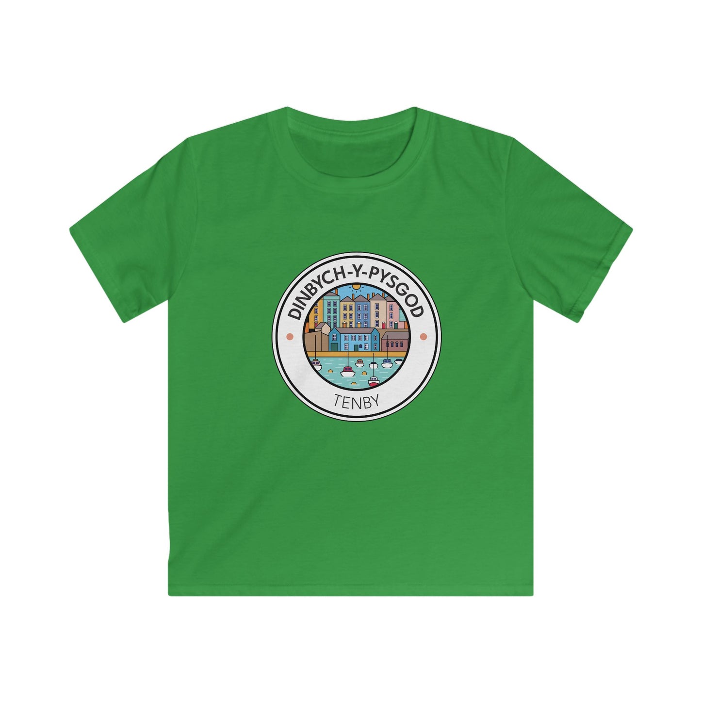 Kids Tenby Coastal T-Shirt (Dinbych-Y-Pysgod)