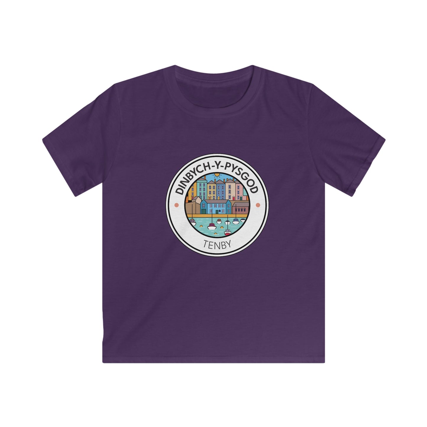 Kids Tenby Coastal T-Shirt (Dinbych-Y-Pysgod)