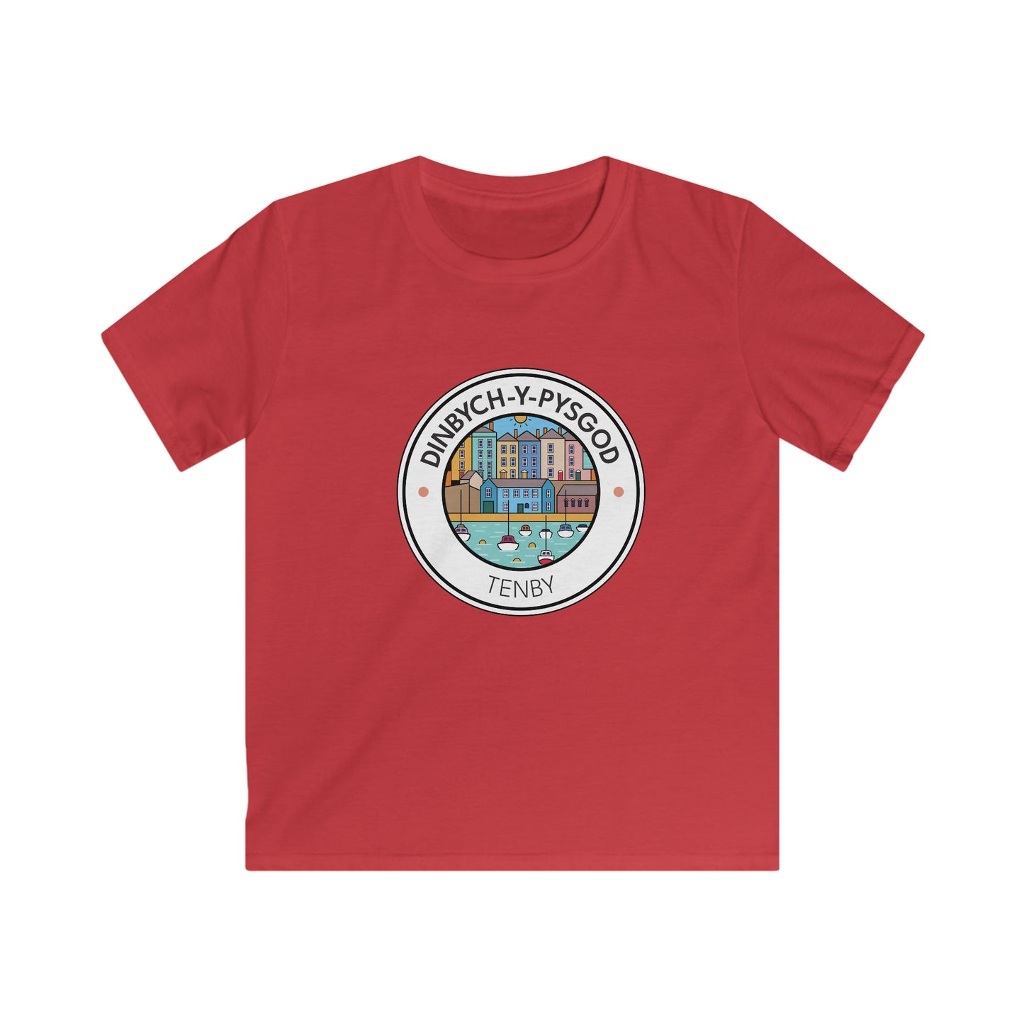 Kids Tenby Coastal T-Shirt (Dinbych-Y-Pysgod)