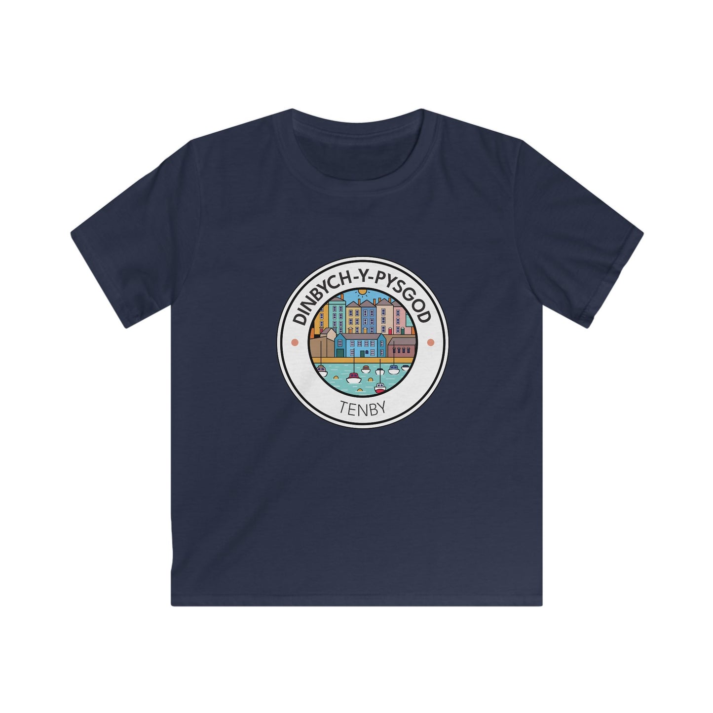 Kids Tenby Coastal T-Shirt (Dinbych-Y-Pysgod)