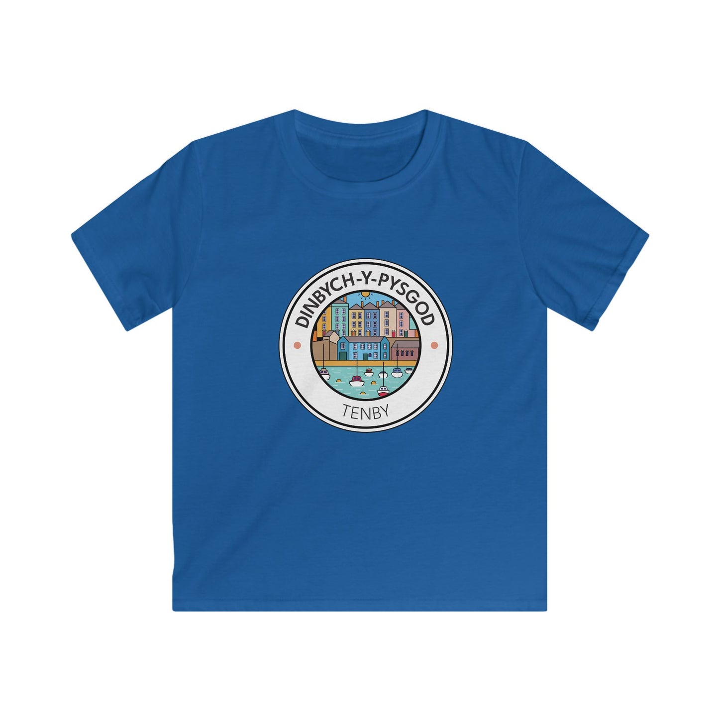 Kids Tenby Coastal T-Shirt (Dinbych-Y-Pysgod)
