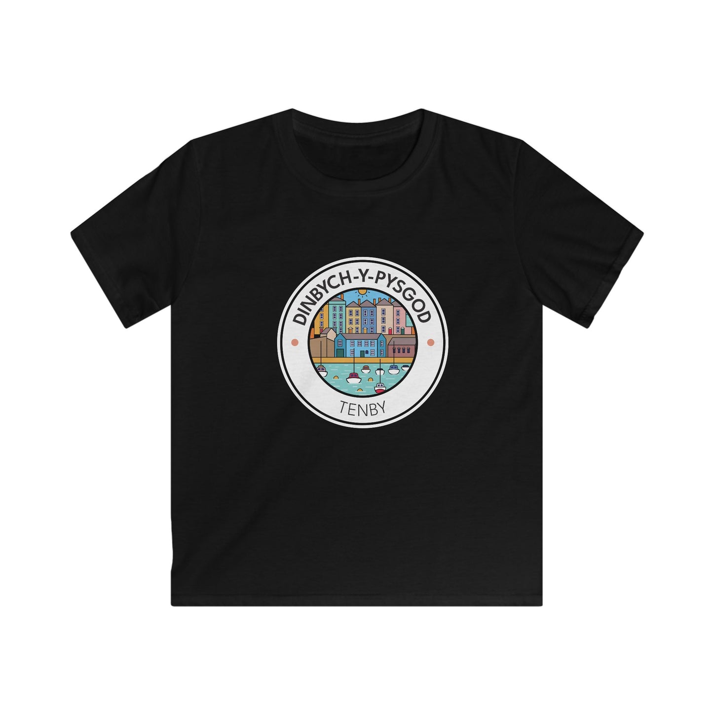 Kids Tenby Coastal T-Shirt (Dinbych-Y-Pysgod)