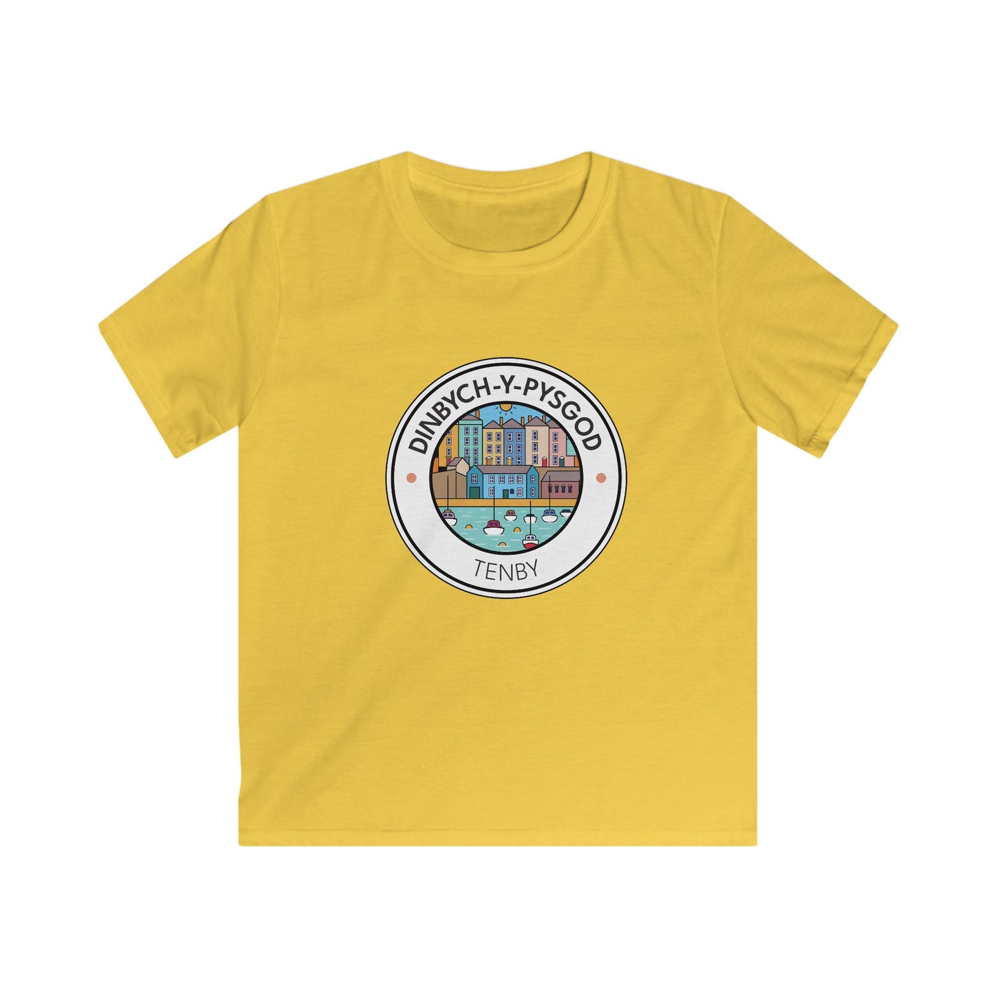 Kids Tenby Coastal T-Shirt (Dinbych-Y-Pysgod)