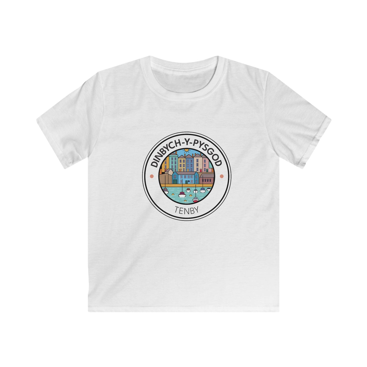 Kids Tenby Coastal T-Shirt (Dinbych-Y-Pysgod)