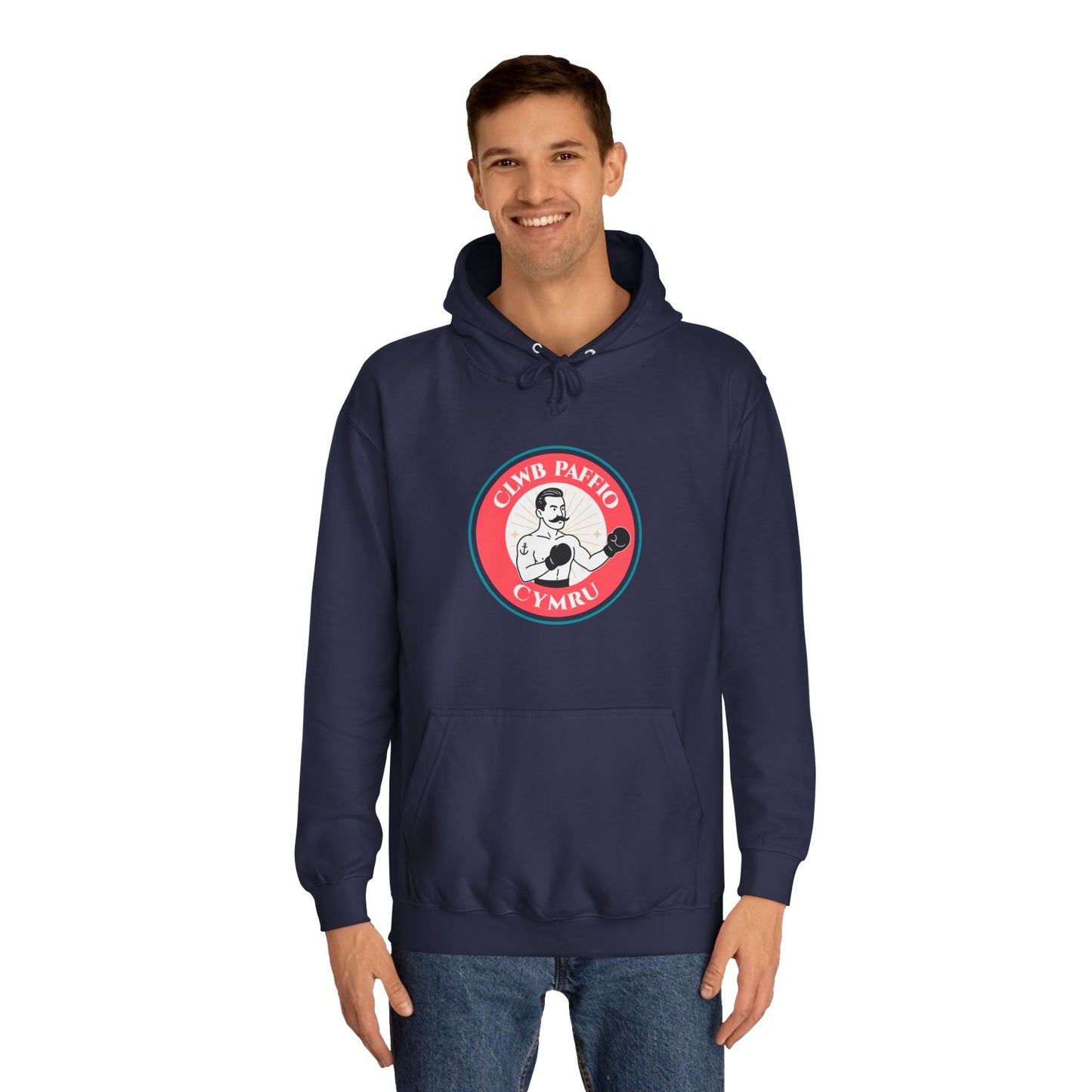 Clwb Paffio Cymru - Retro Boxing Unisex Hoodie