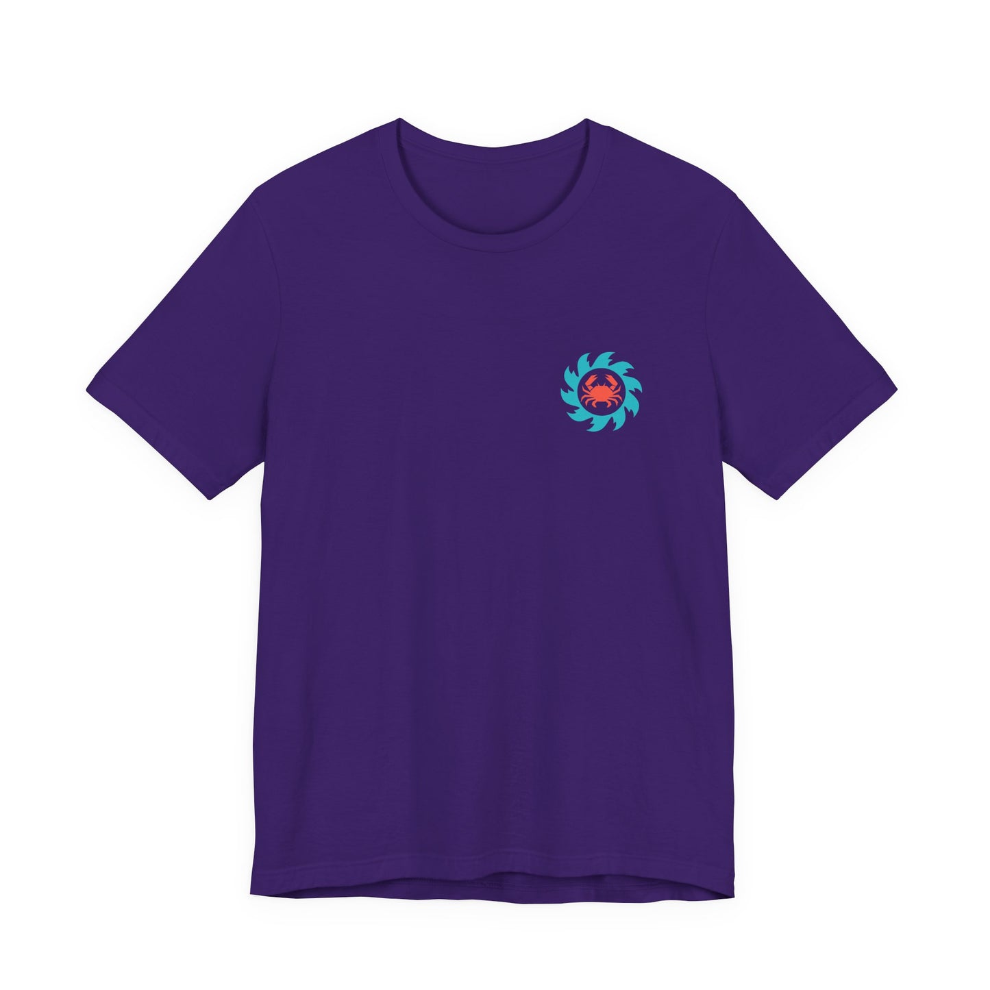 Solva Crabs Vintage Unisex T-Shirt - 'Crancod Solfach' (Double Sided)