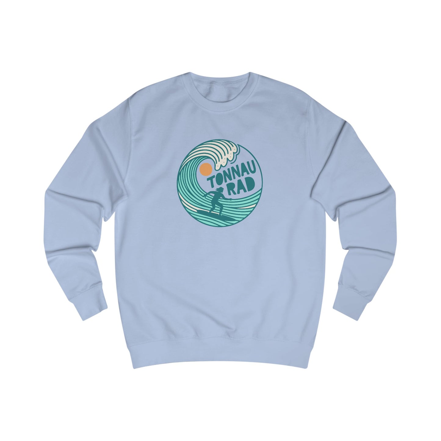 'Tonnau Rad' Vintage Beach Unisex Sweatshirt