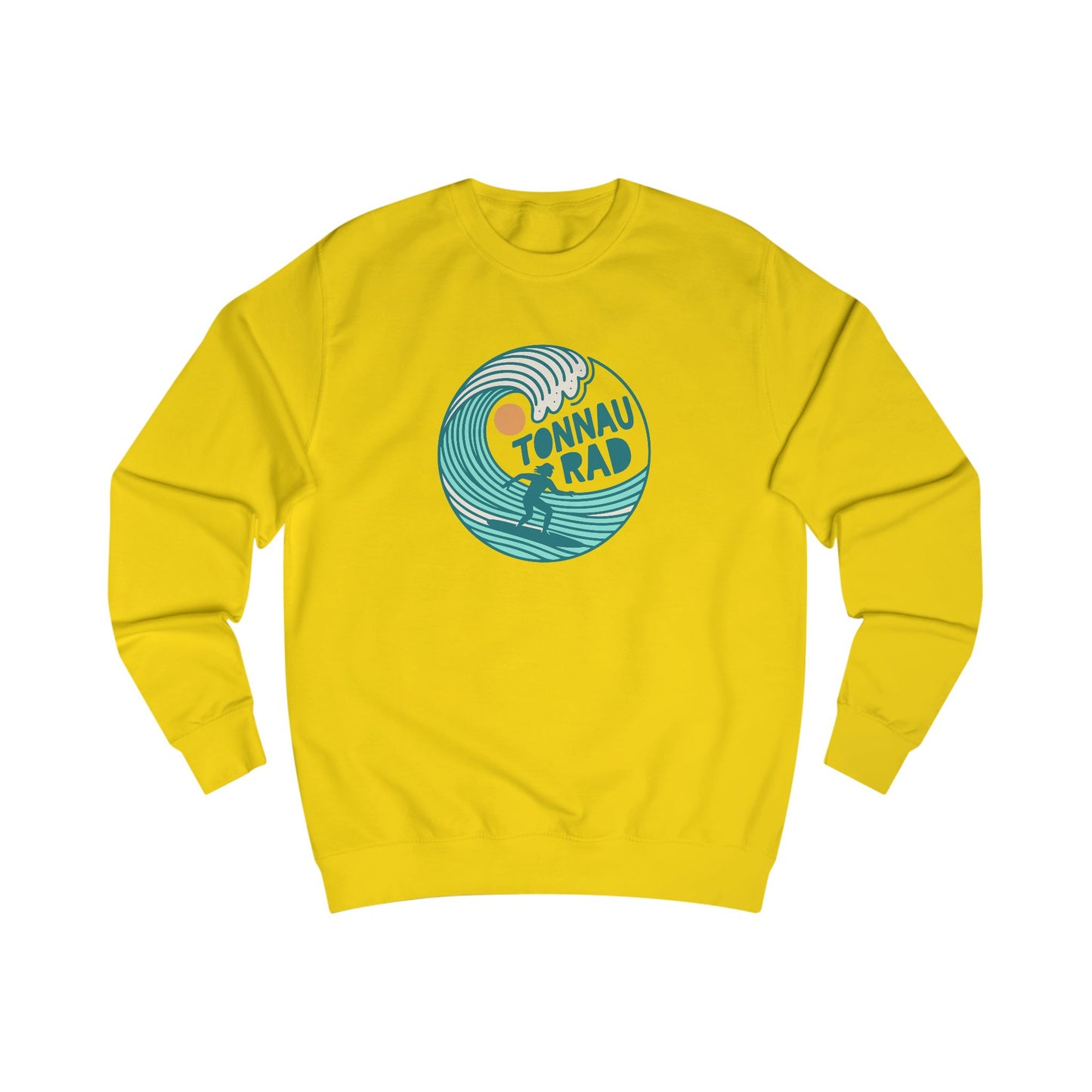 'Tonnau Rad' Vintage Beach Unisex Sweatshirt