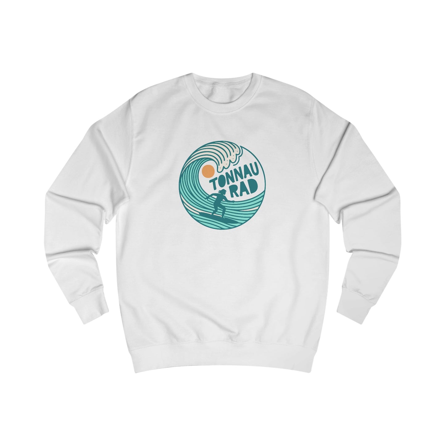 'Tonnau Rad' Vintage Beach Unisex Sweatshirt