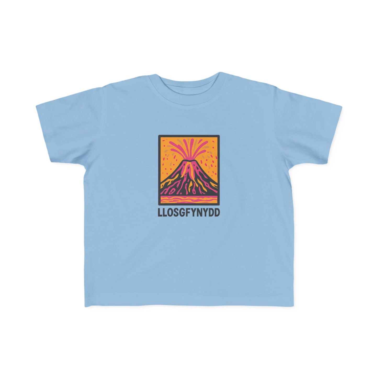 Toddler Volcano T-Shirt - 'Llosgfynydd'