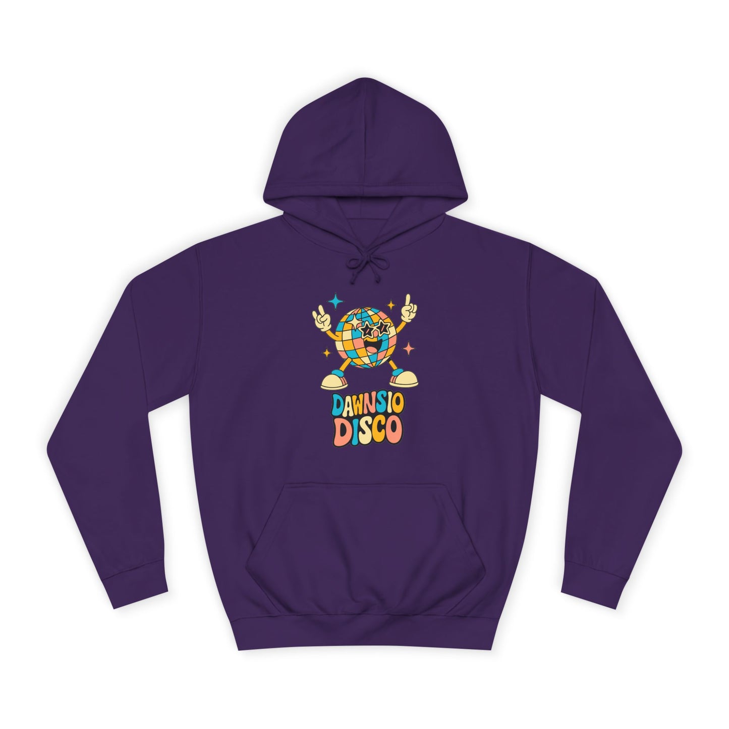 Retro Dawnsio Disco Unisex Hoodie