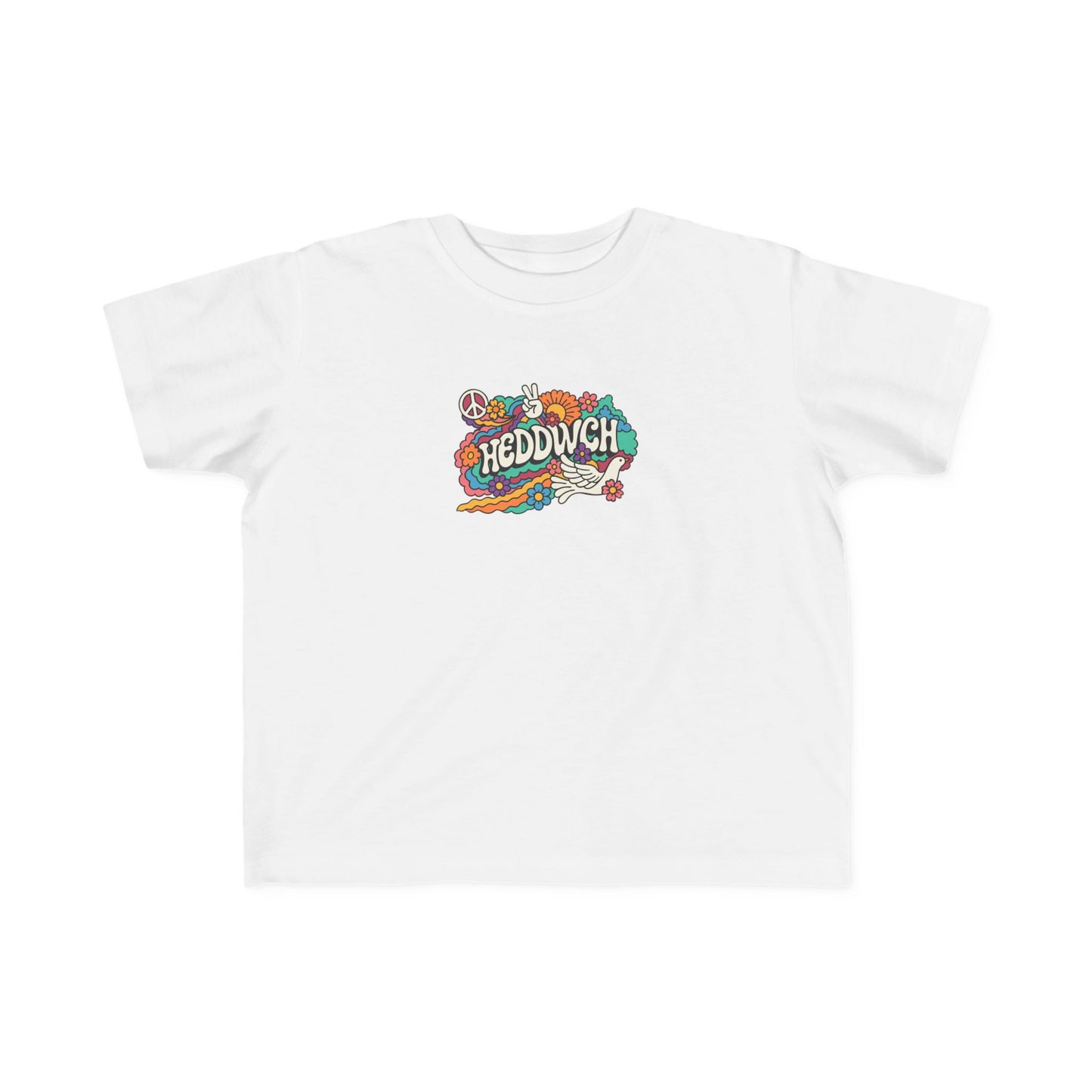 Toddler 'Heddwch' T-Shirt - Vintage Peace Top