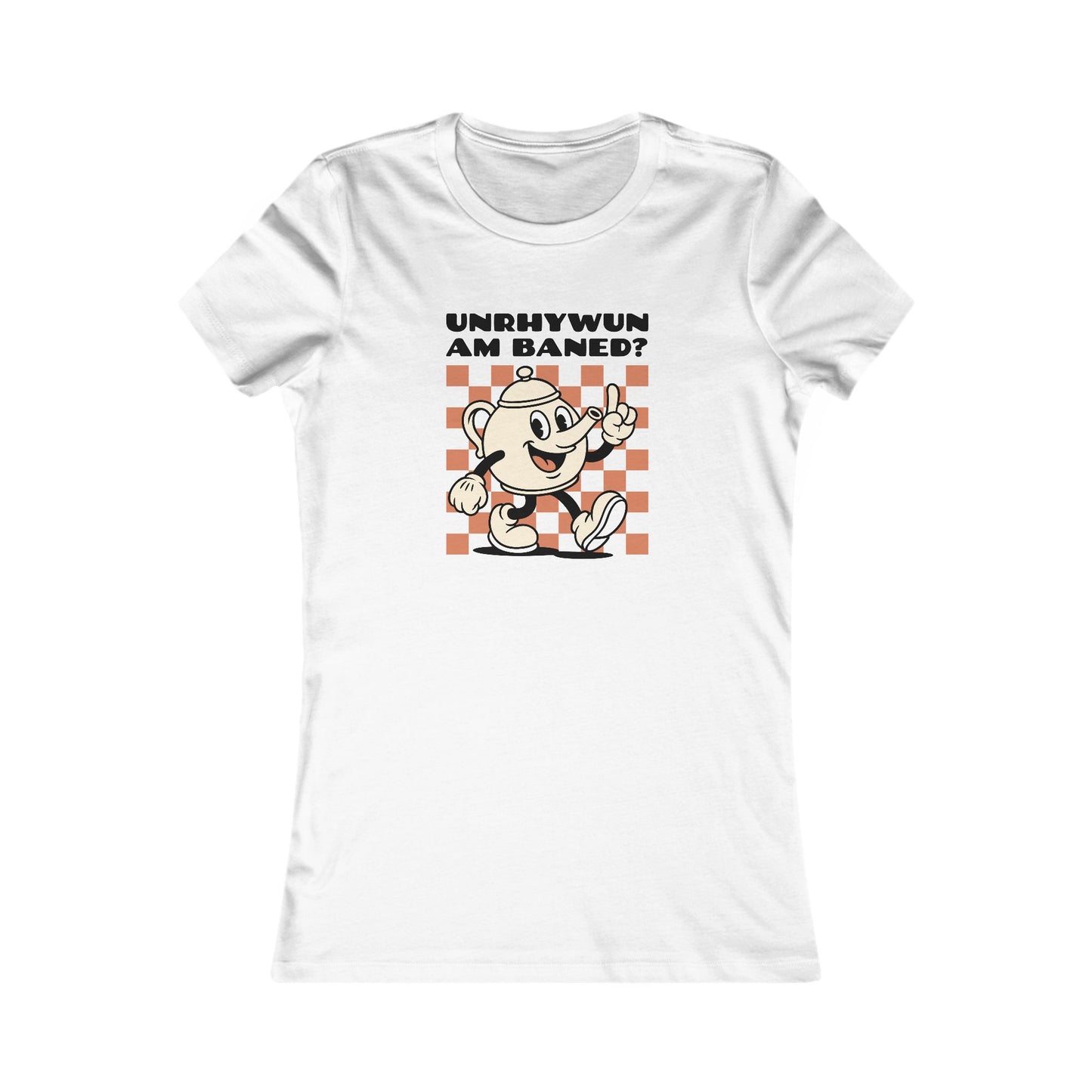 Women's Vintage Tea Tee - Unrhywun Am Baned?