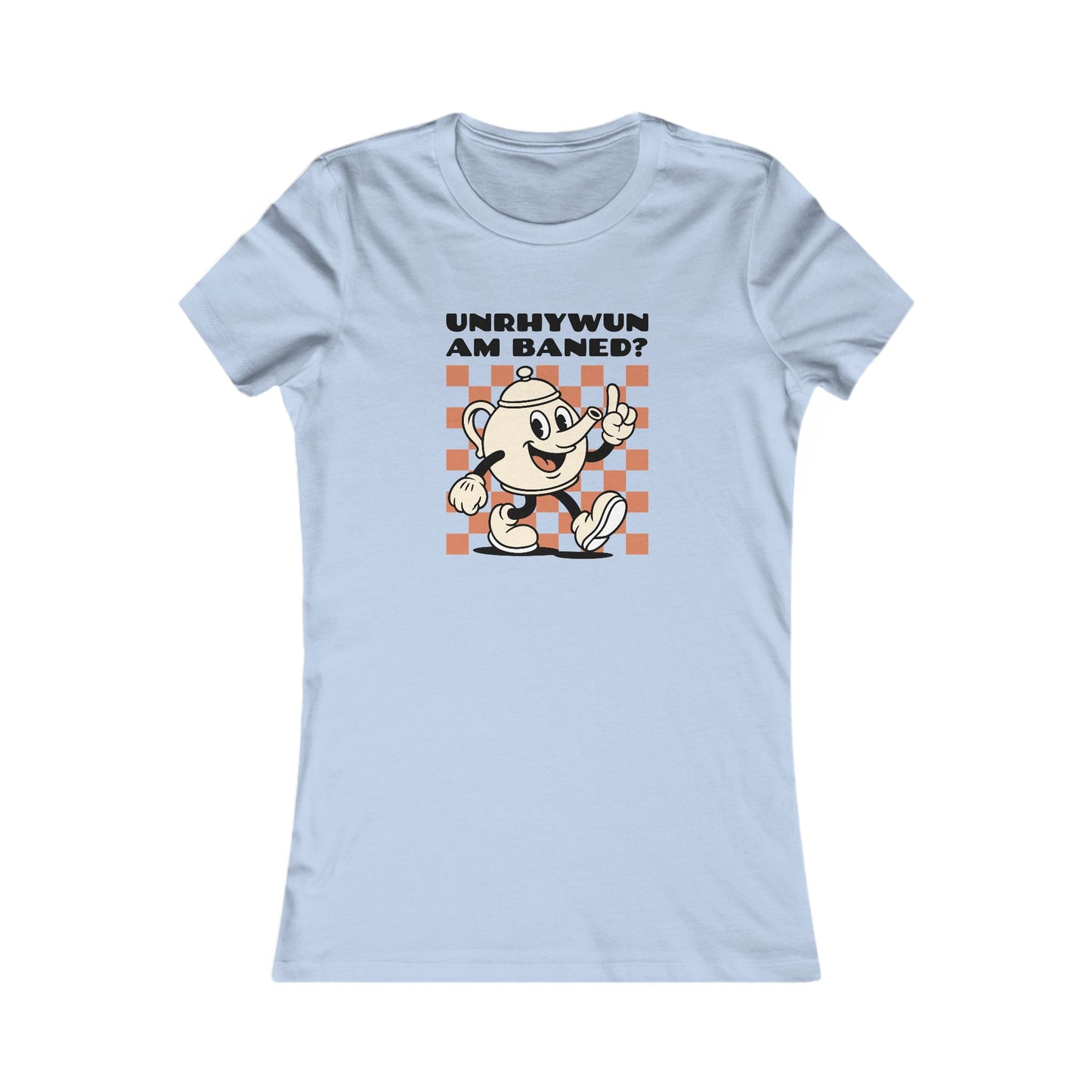 Women's Vintage Tea Tee - Unrhywun Am Baned?