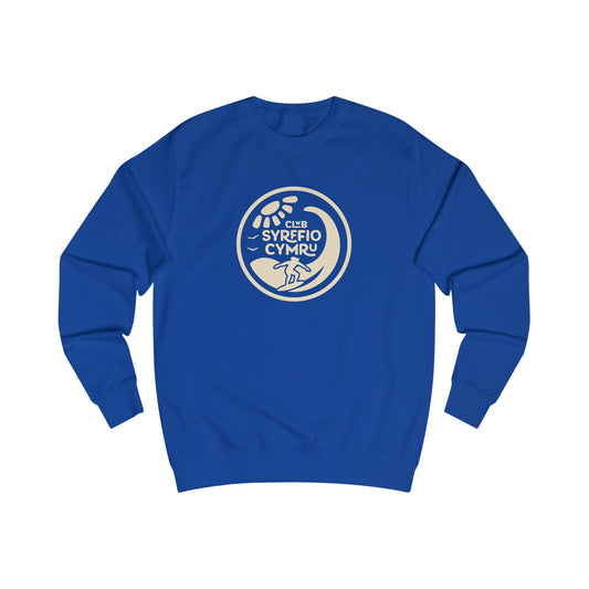 'Clwb Syrffio Cymru' Unisex Sweatshirt - Welsh Coastal Jumper