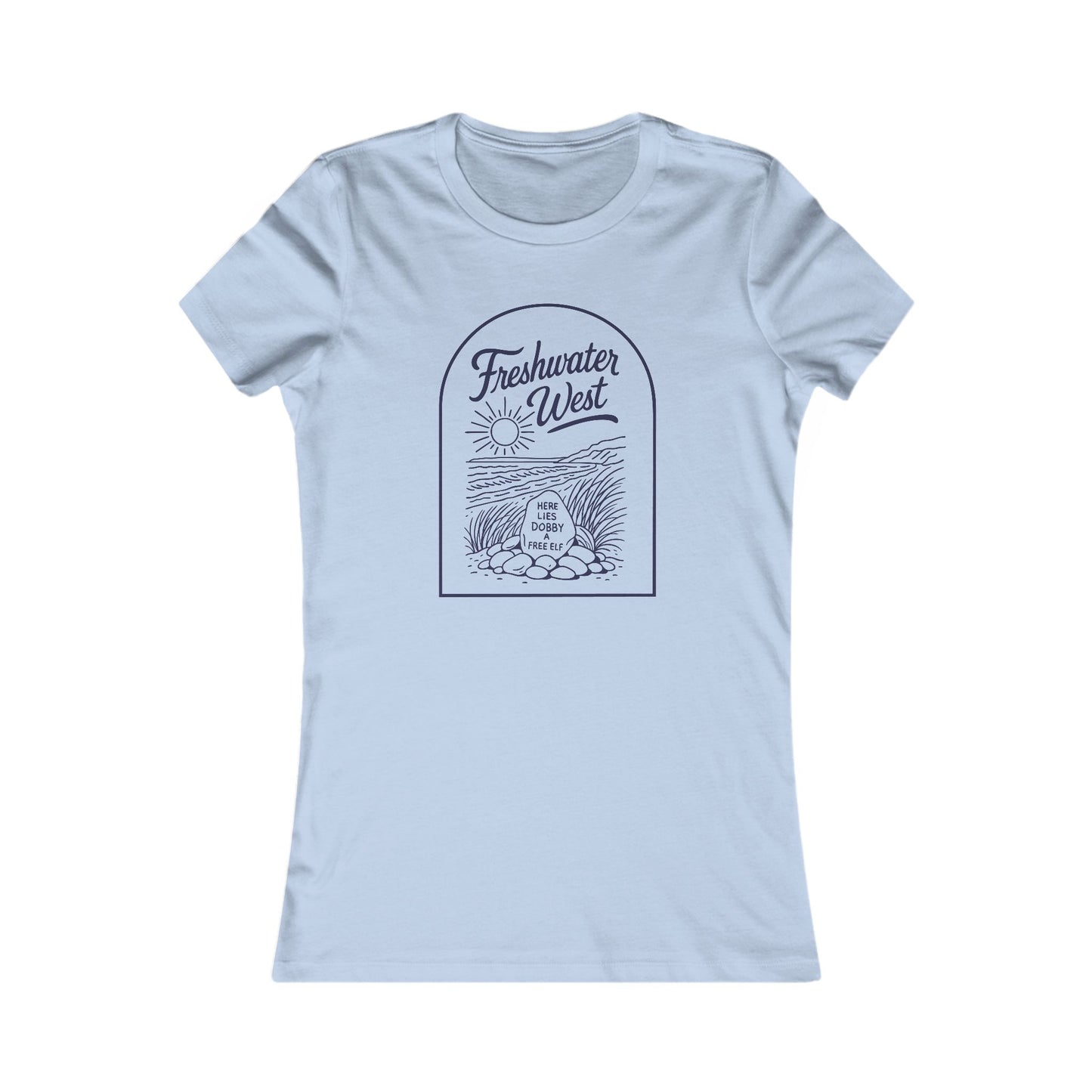 Women's Beach Tee — Freshwater West (Pembrokeshire)