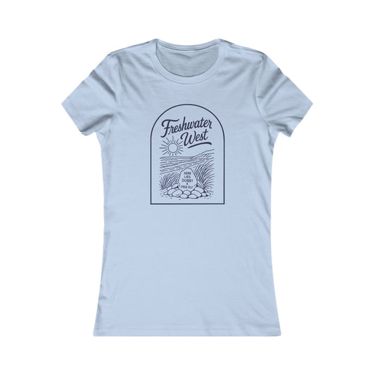 Women's Beach Tee — Freshwater West (Pembrokeshire)