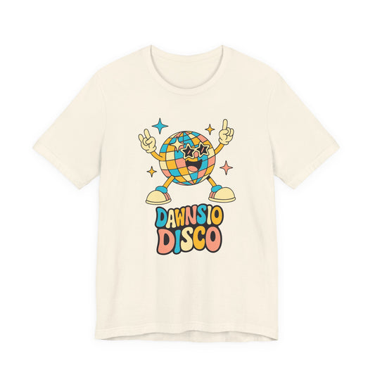 'Dawnsio Disco' Unisex T-Shirt - Retro Disco Ball Tee