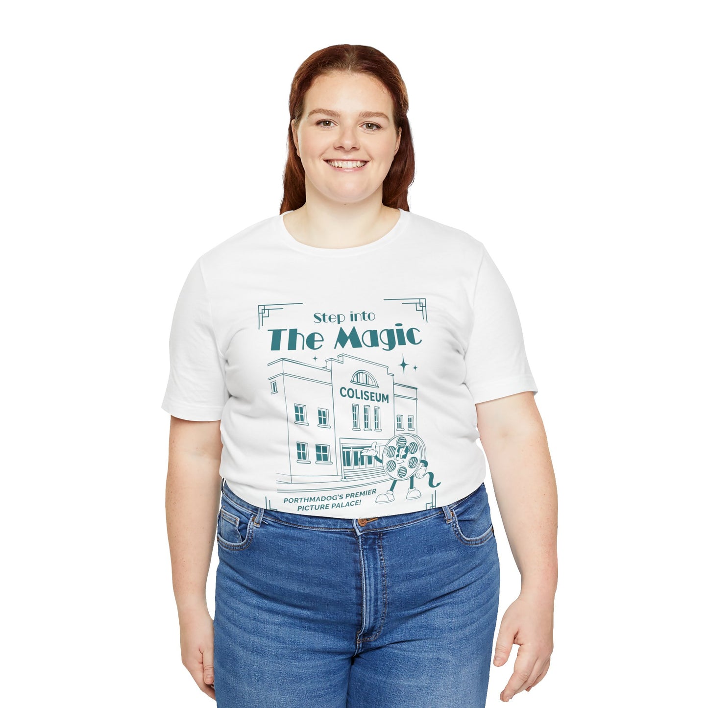 Retro Porthmadog Cinema T-Shirt (Unisex) - Vintage Coliseum Tee