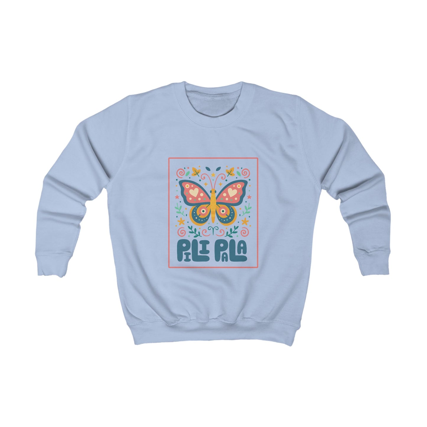 Kids Butterfly Sweatshirt 'Pili Pala'