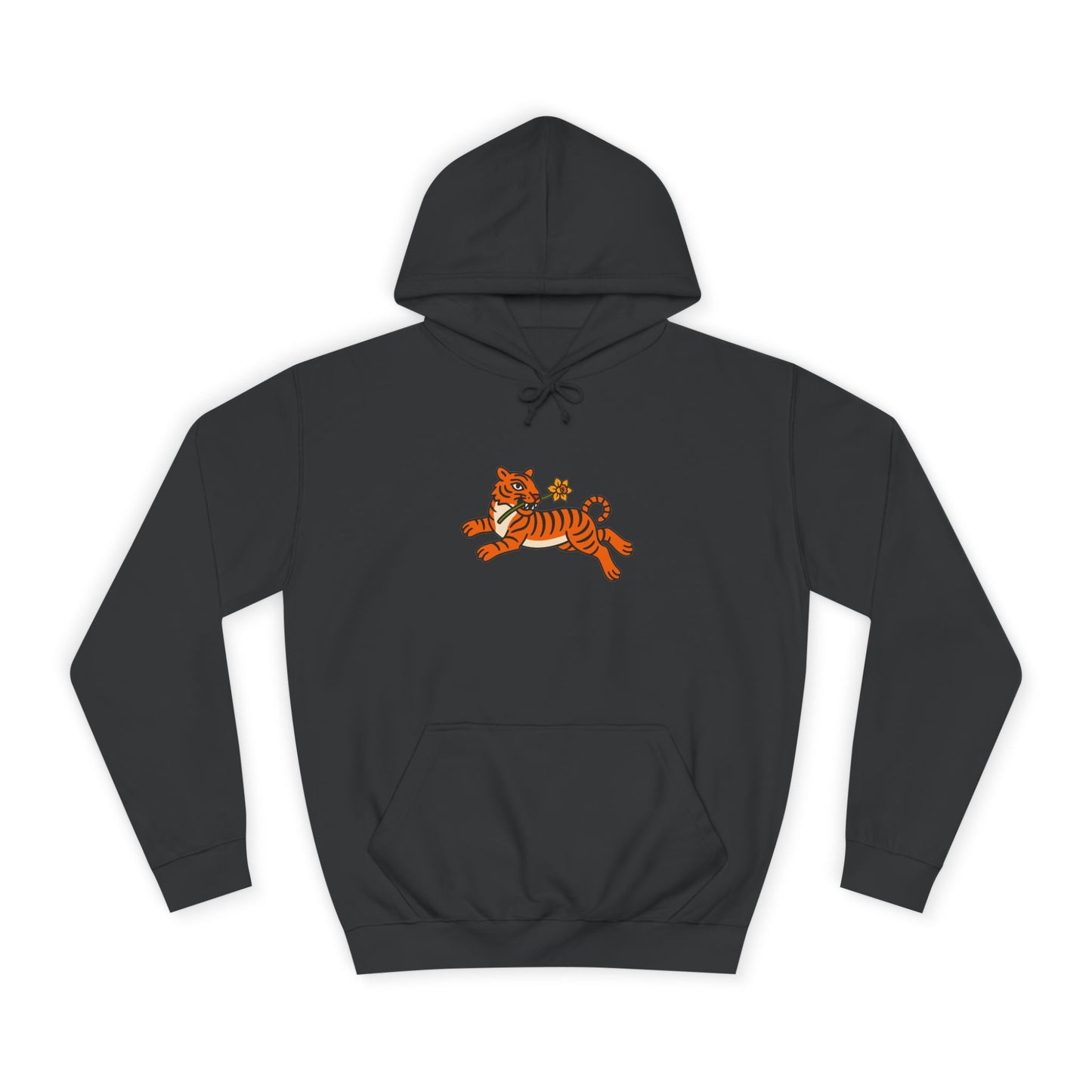 Vintage Tiger & Daffodil Unisex Hoodie
