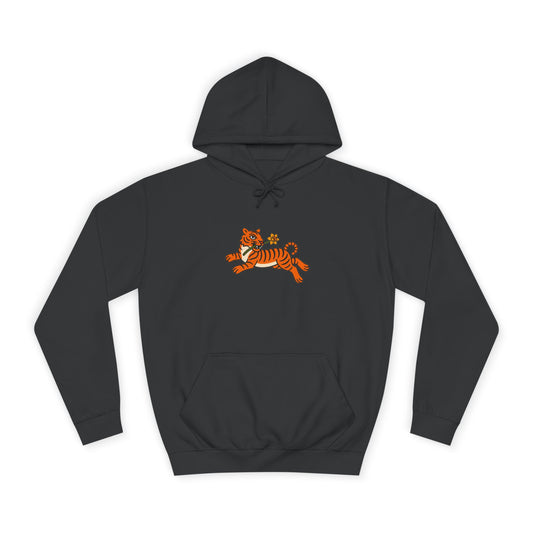 Vintage Tiger & Daffodil Unisex Hoodie