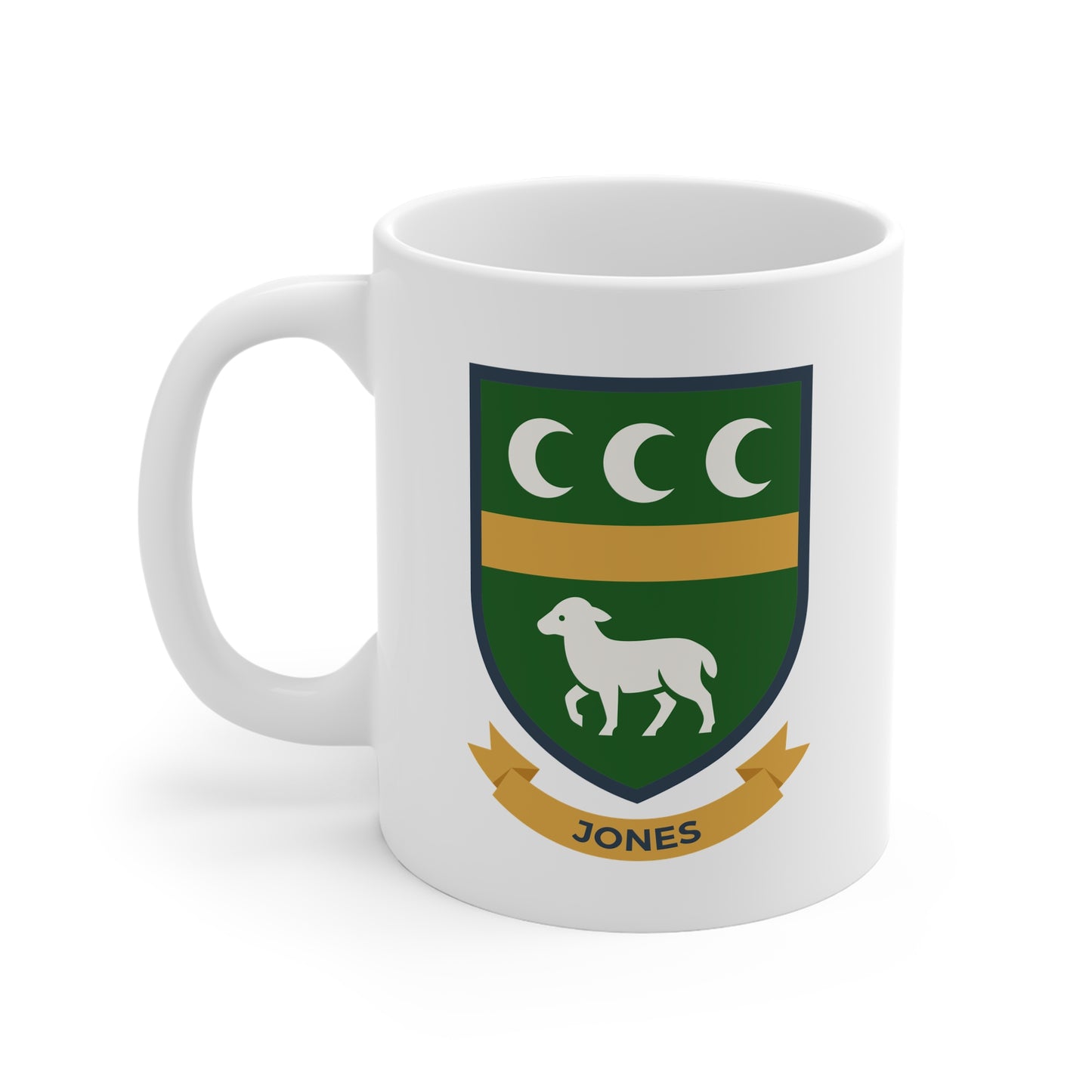 Jones Family Crest Mug — Welsh Heraldry