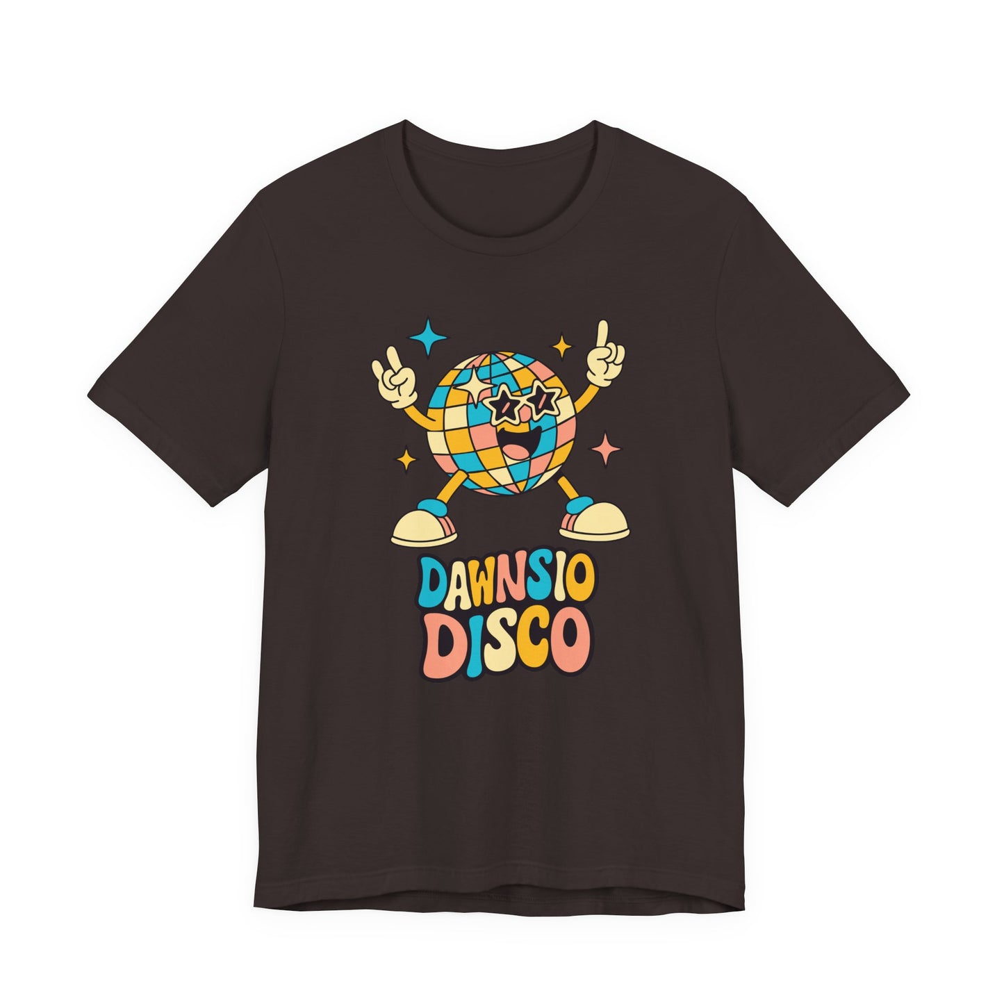 'Dawnsio Disco' Unisex T-Shirt - Retro Disco Ball Tee