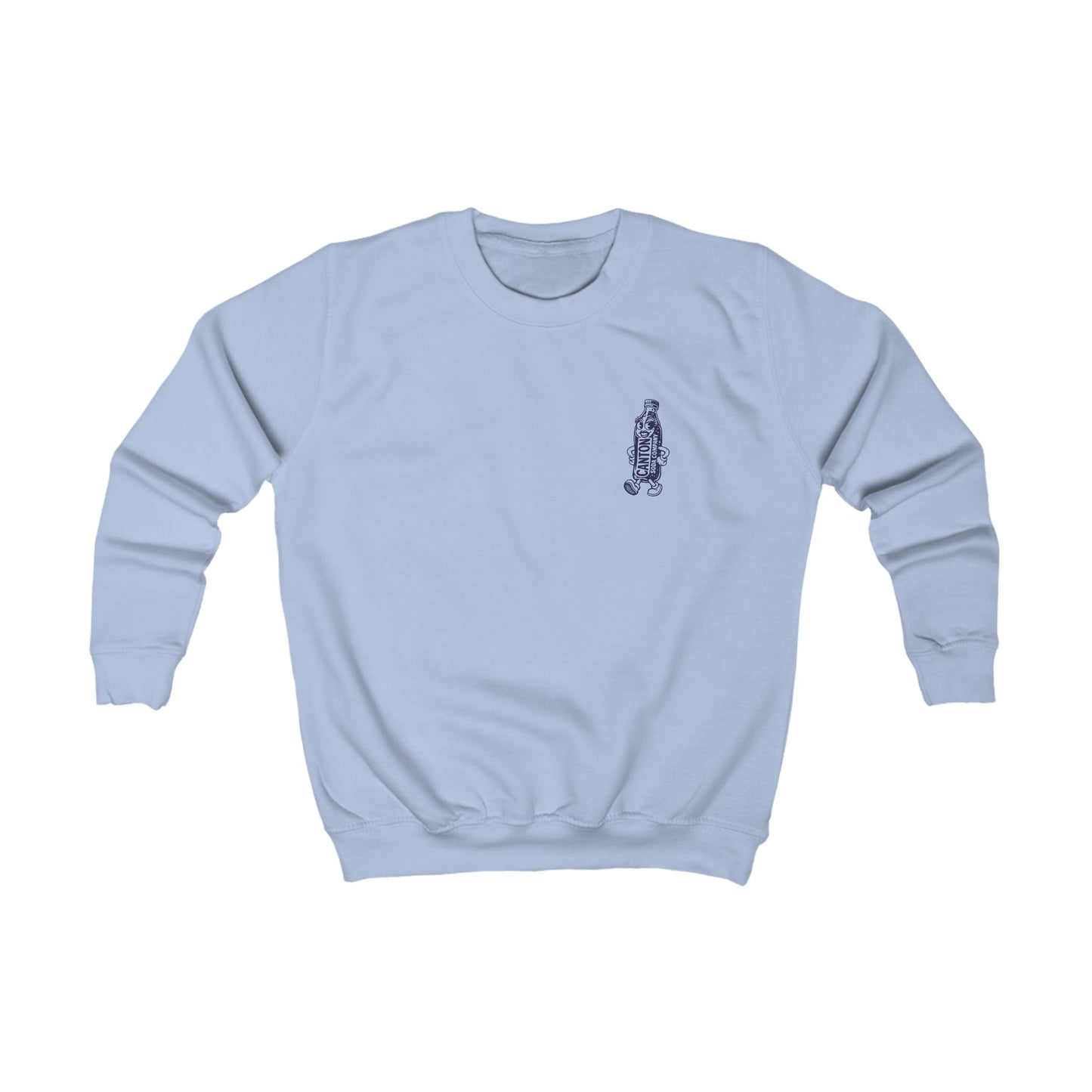 Kids Soda Pop Sweatshirt - Canton Soda Co Retro Drinks Jumper (Double Sided)