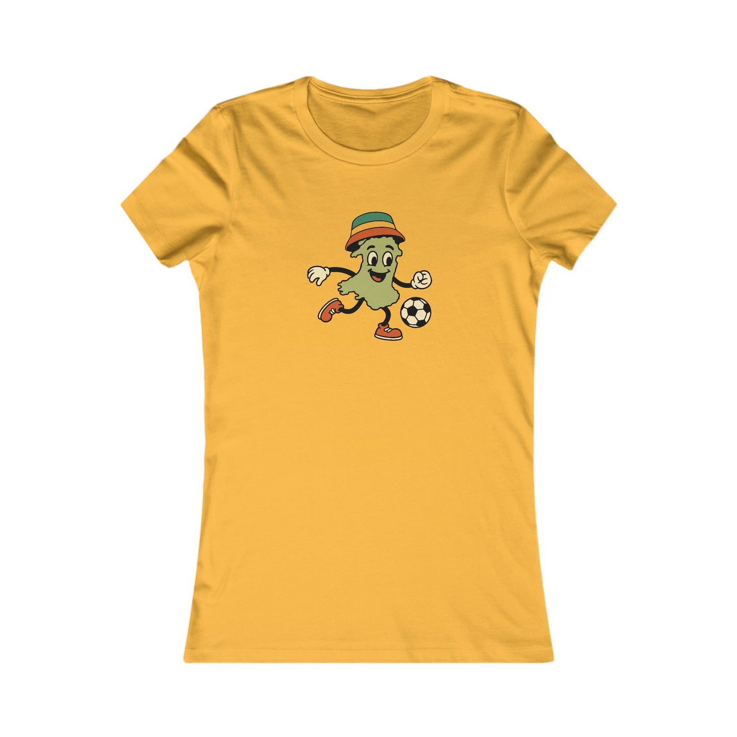 Women's Welsh Football Map T-Shirt