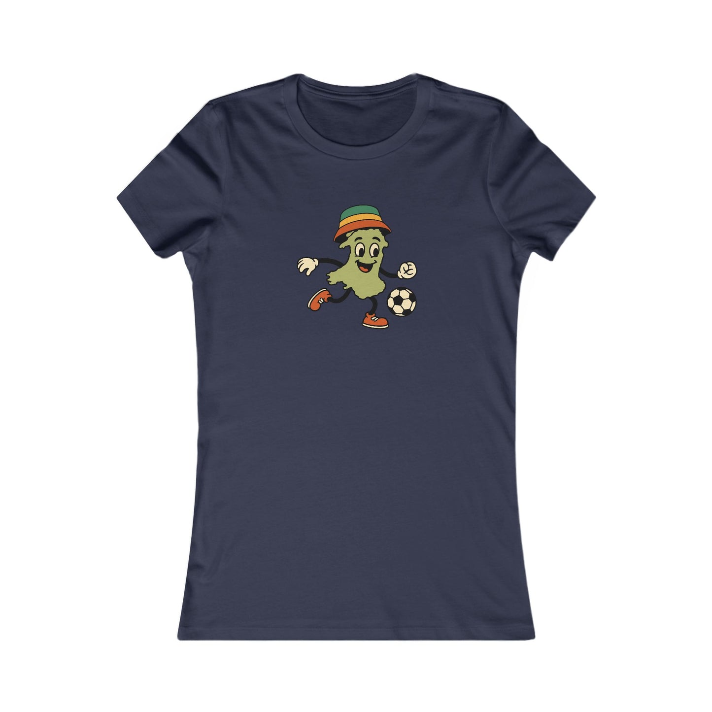 Women's Welsh Football Map T-Shirt
