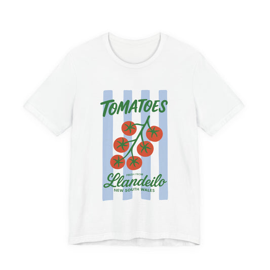 Tomatoes Llandeilo Tee - Vintage Market Vegetable Graphic T-Shirt