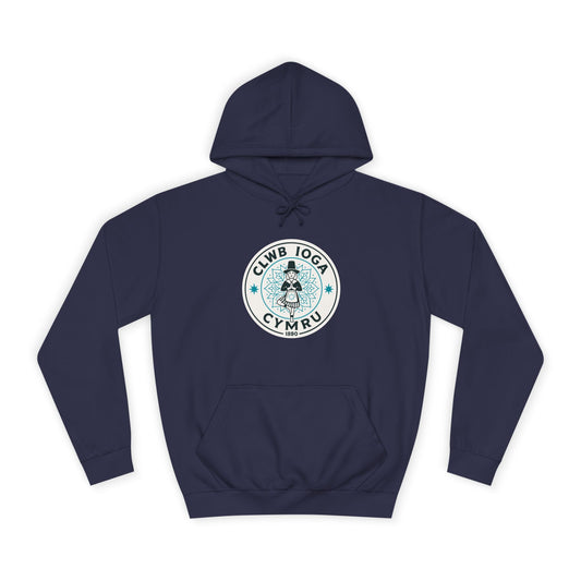 "Clwb Ioga Cymru" Vintage Unisex Hoodie