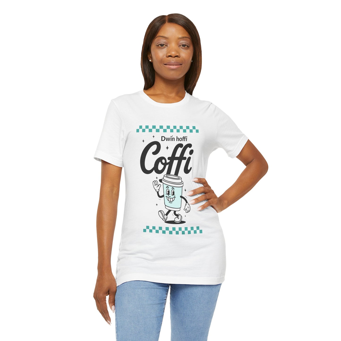 'Hoffi Coffi' - Welsh Coffee Cup Unisex T-Shirt