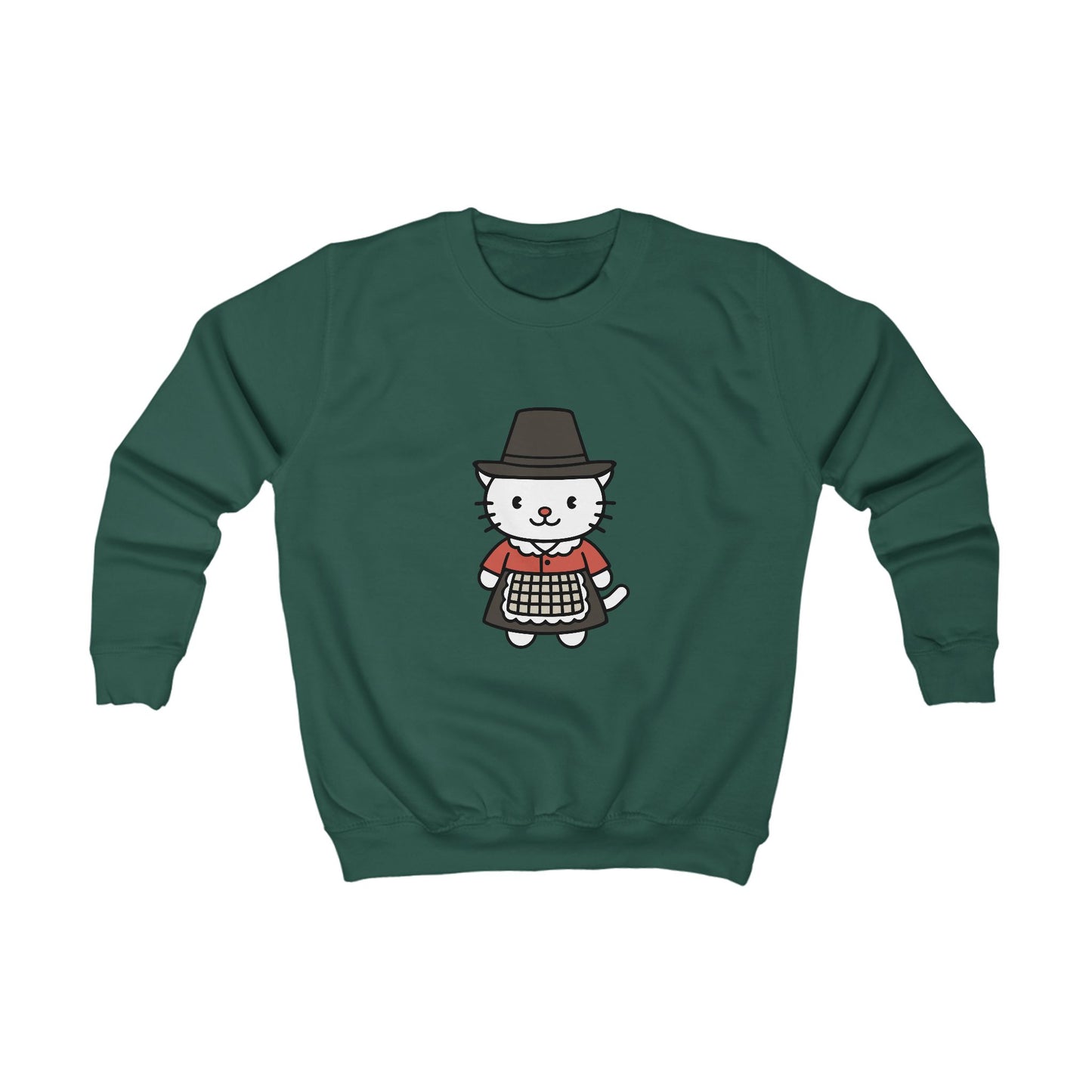 Kids Welsh Costume Cat Jumper