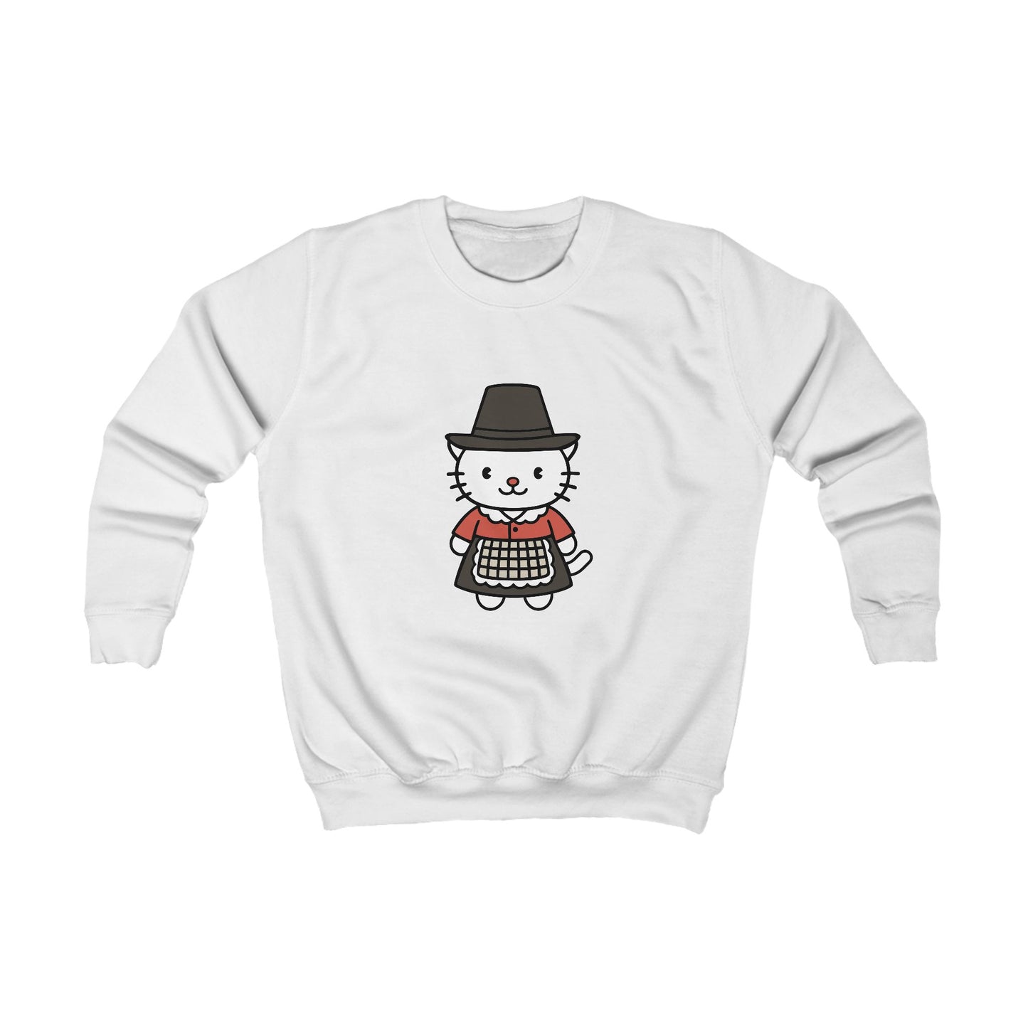 Kids Welsh Costume Cat Jumper