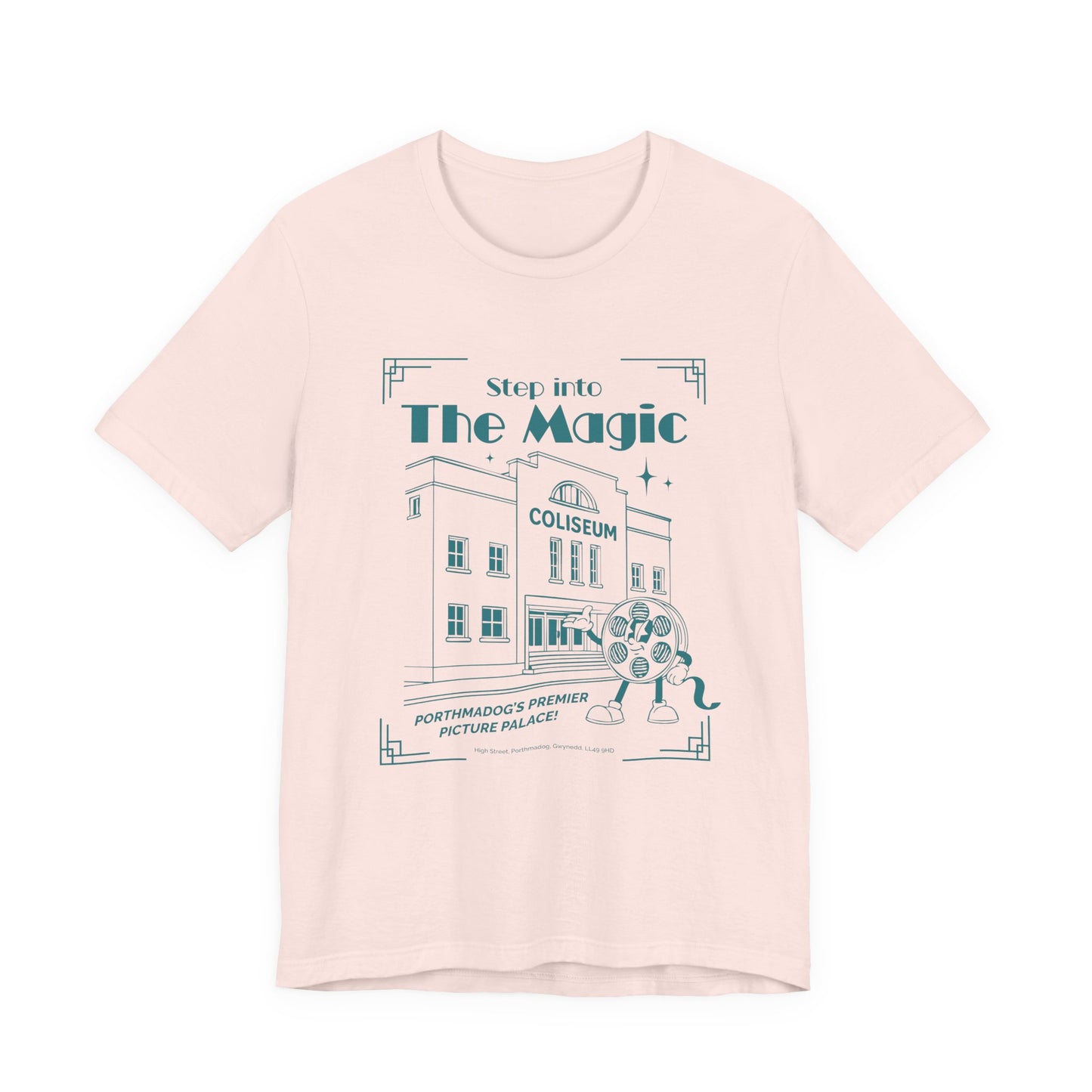 Retro Porthmadog Cinema T-Shirt (Unisex) - Vintage Coliseum Tee