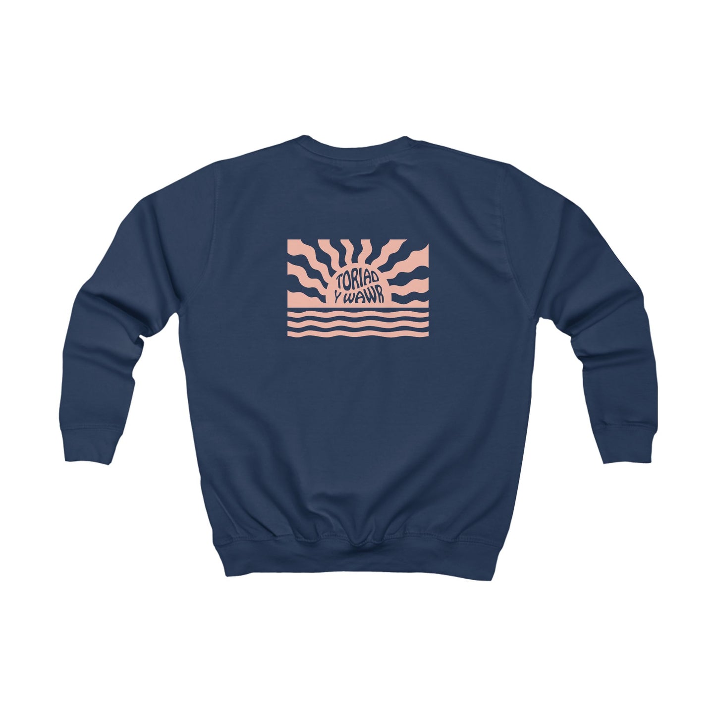 Kids Break Of Dawn Welsh Sweatshirt - "Toriad Y Wawr" (Double Sided)