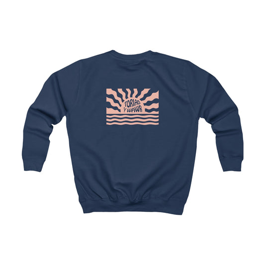 Kids Break Of Dawn Welsh Sweatshirt - "Toriad Y Wawr" (Double Sided)