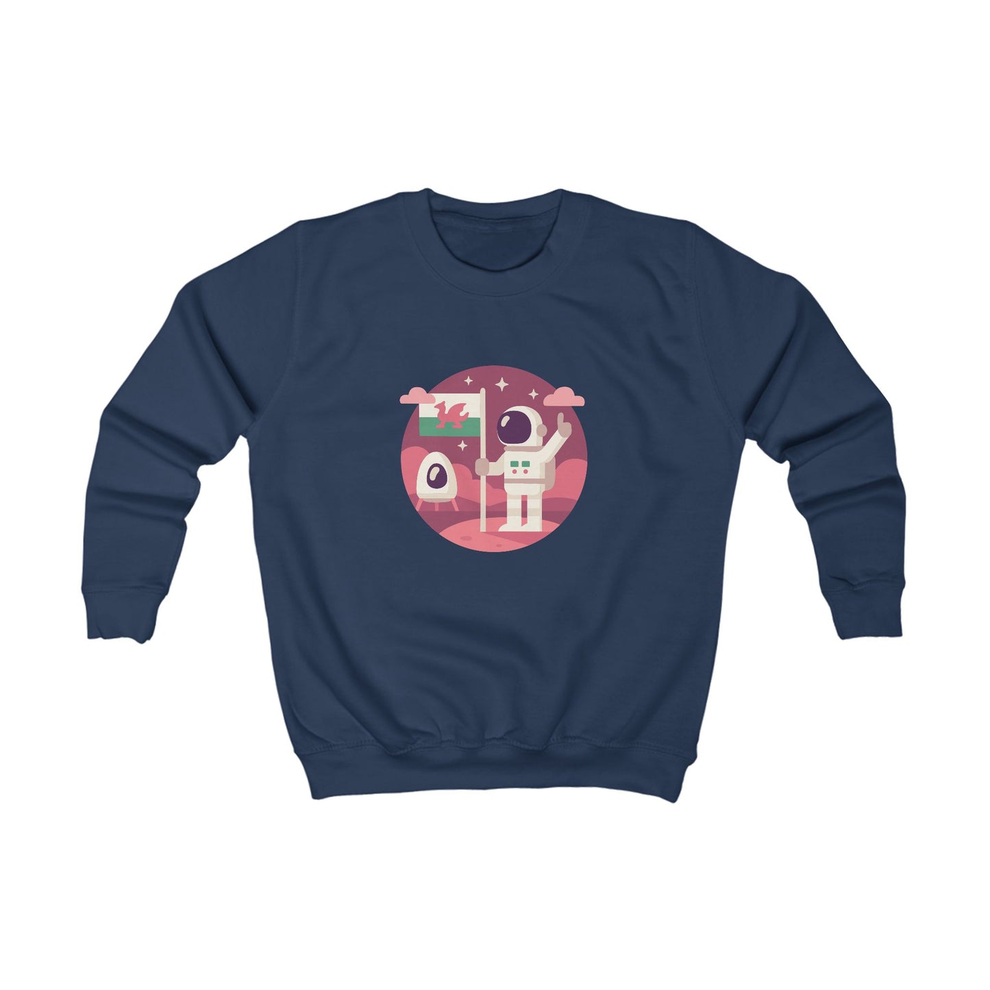Kids Welsh Astronaut Jumper