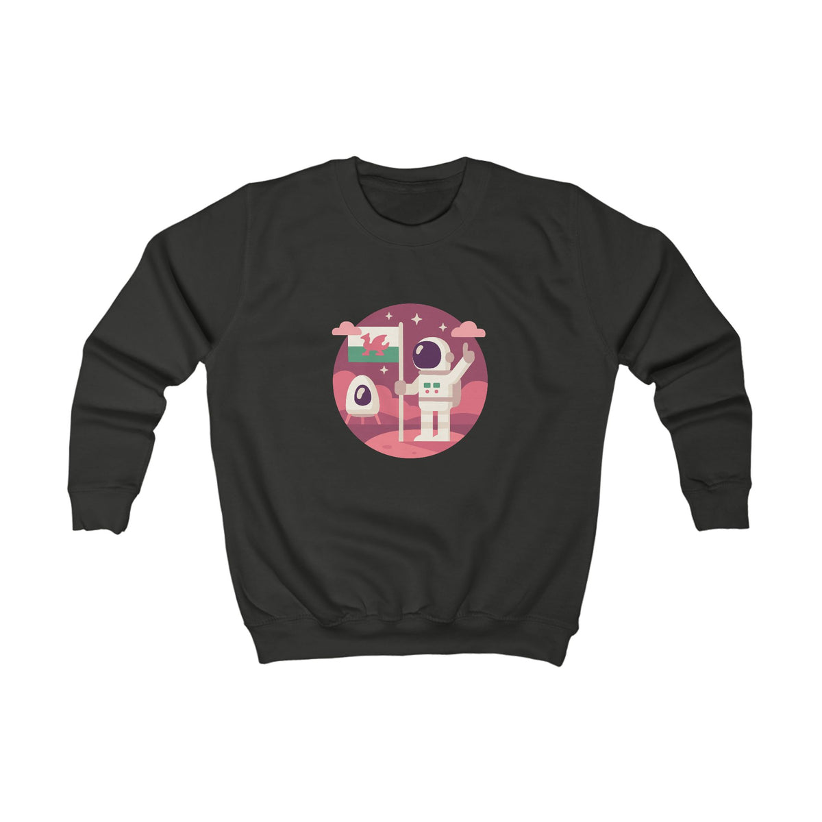Kids Welsh Astronaut Jumper