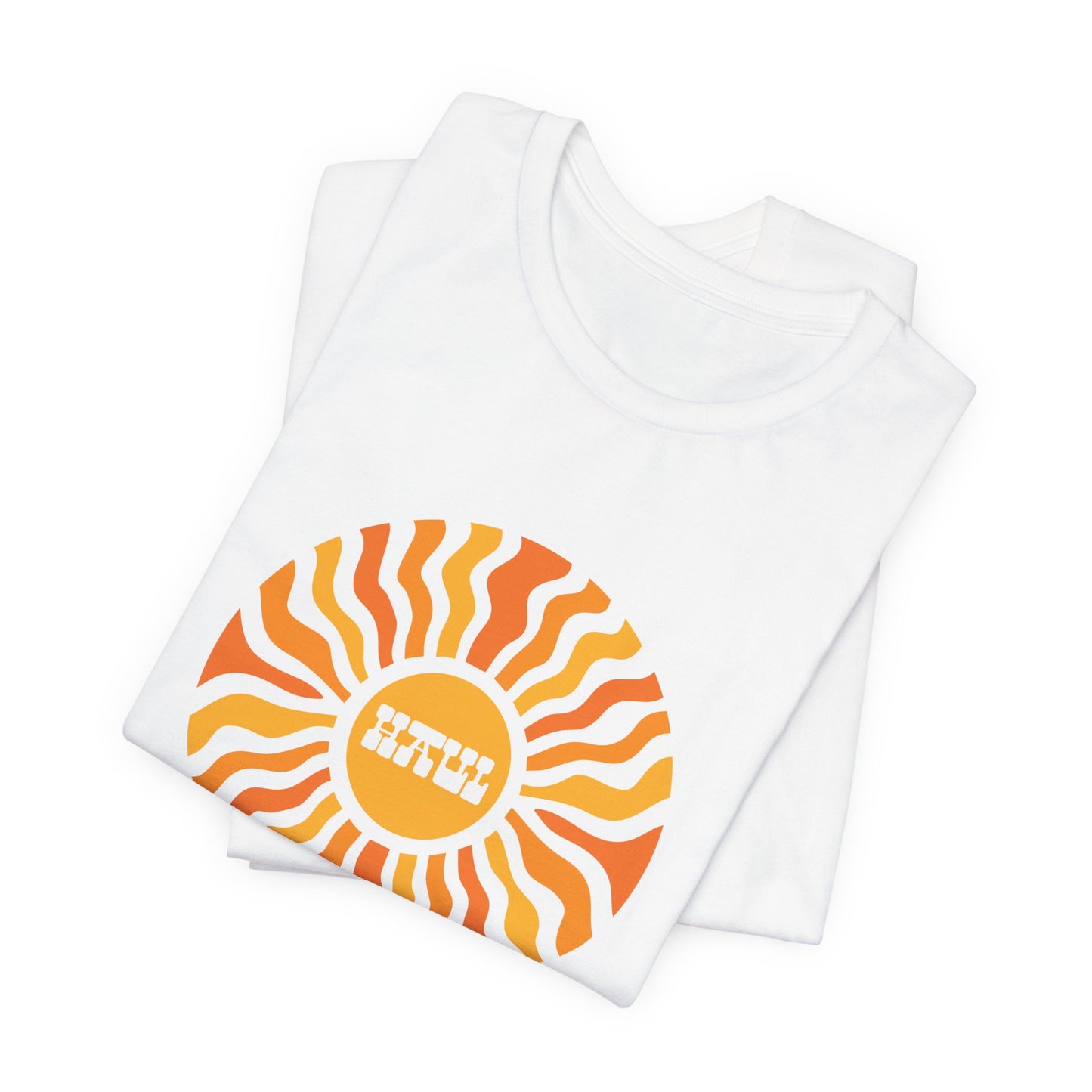 Sunburst Retro Tee - "Haul" Welsh Language Graphic T‑Shirt (Unisex)