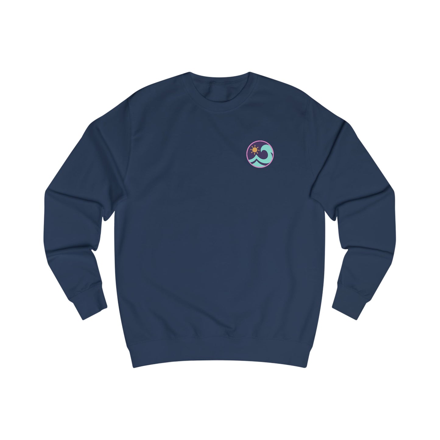 Tonnau Mawr Wave Sweatshirt - Welsh Surf Unisex Crewneck (Double Sided)