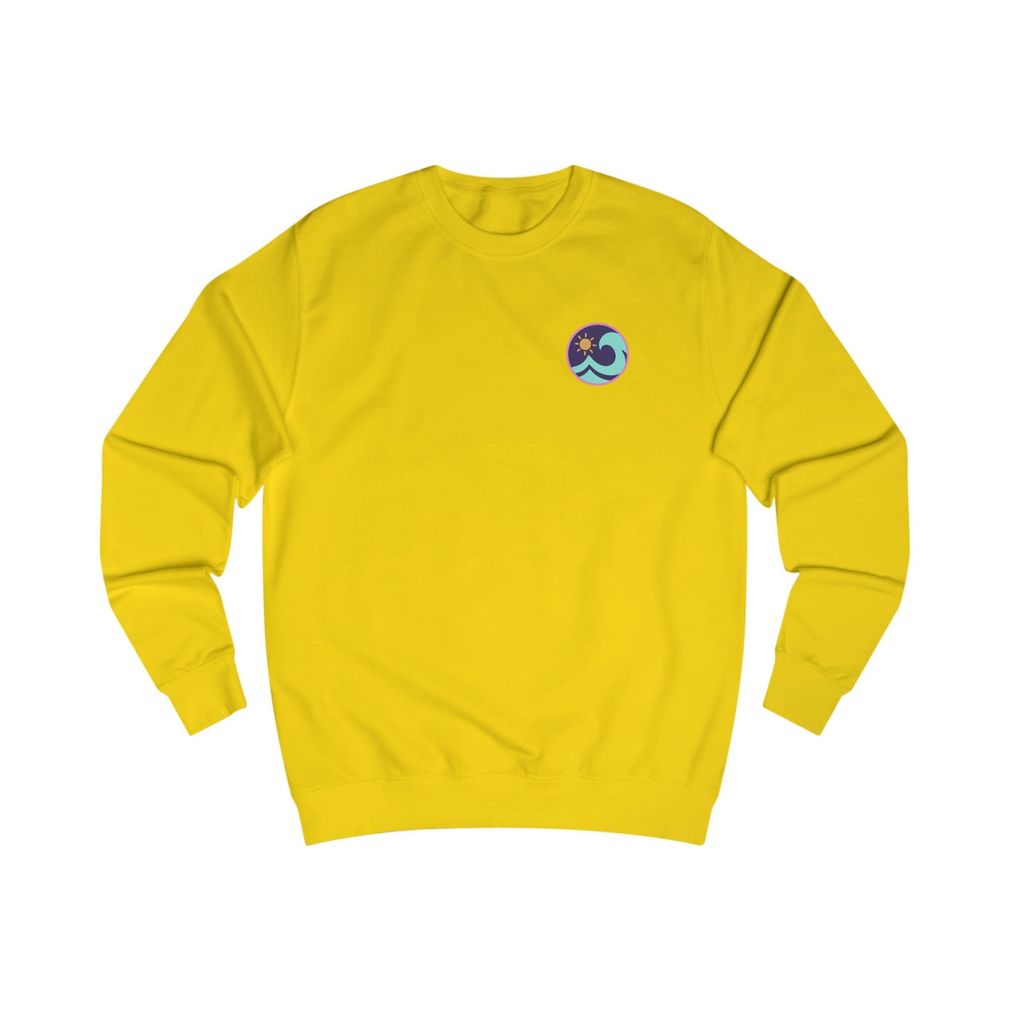 Tonnau Mawr Wave Sweatshirt - Welsh Surf Unisex Crewneck (Double Sided)