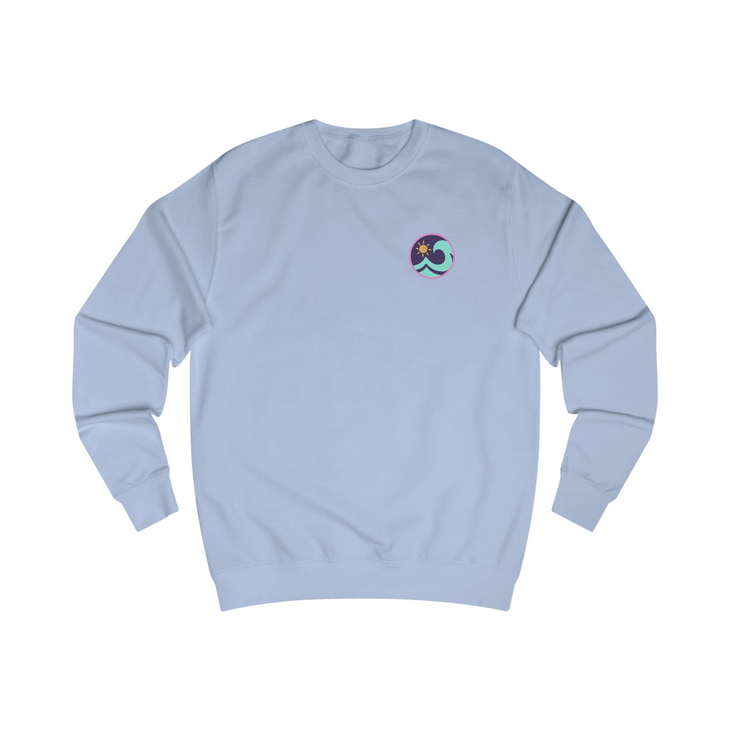 Tonnau Mawr Wave Sweatshirt - Welsh Surf Unisex Crewneck (Double Sided)