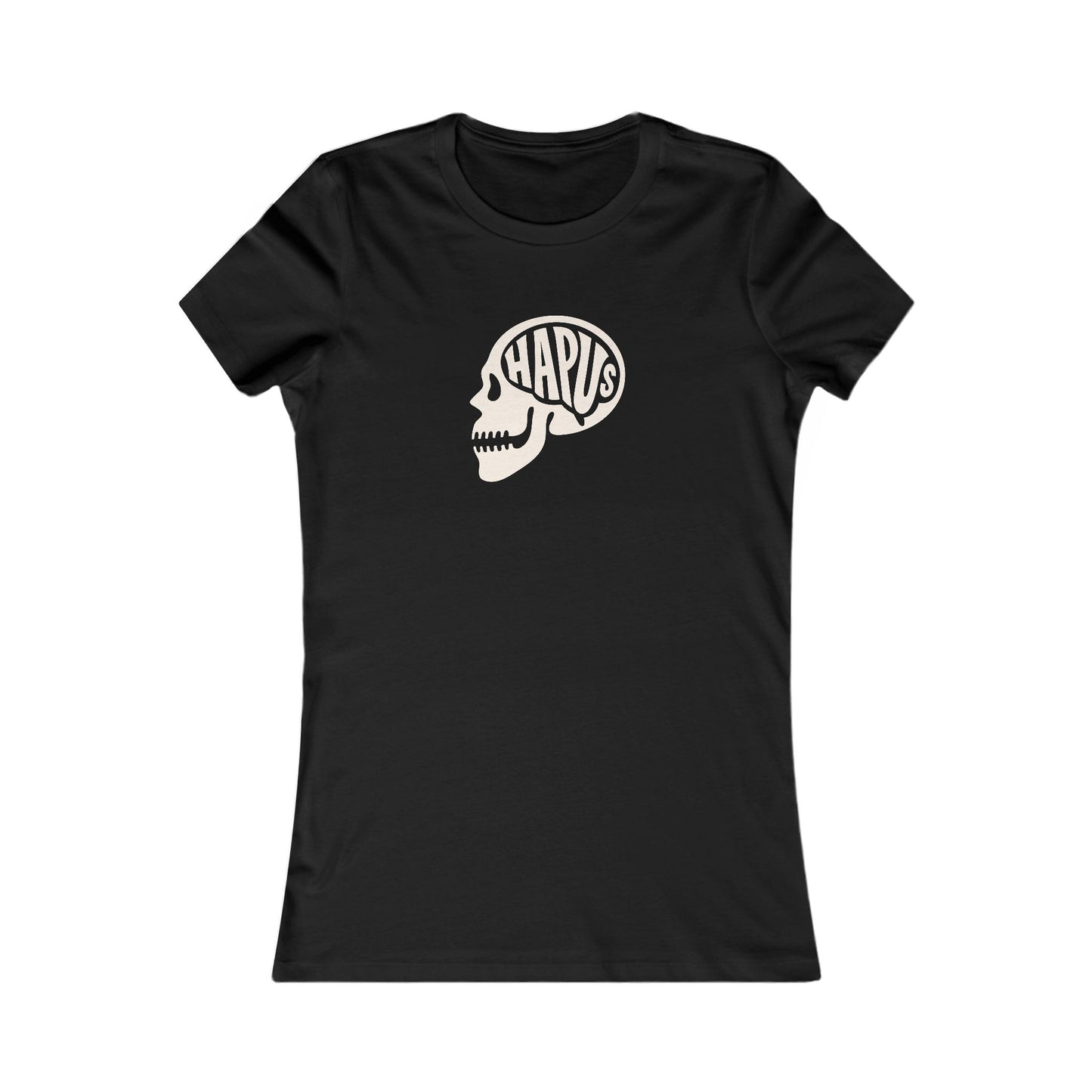 Women's 'Hapus' Skull Tee