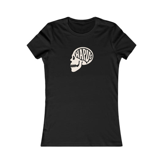 Women's 'Hapus' Skull Tee